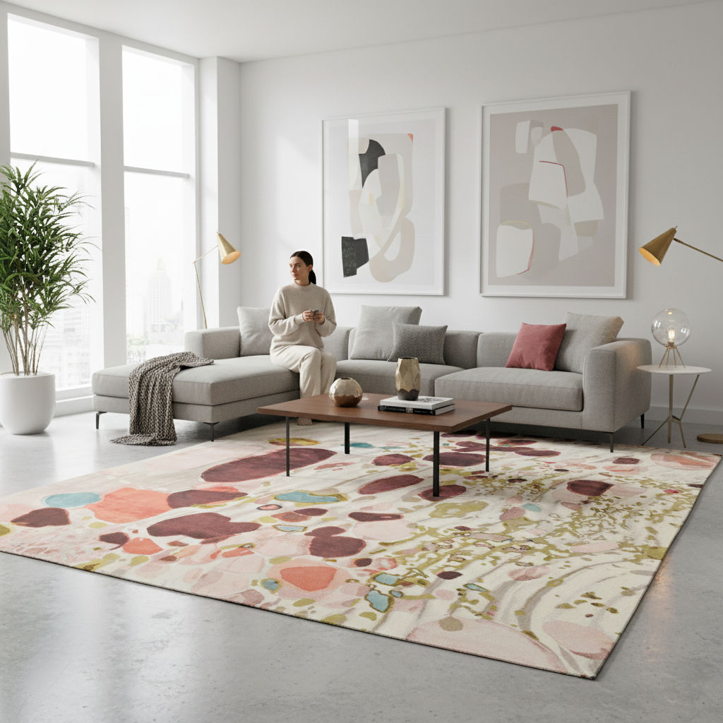 NORELIA - Hand Tufted Abstract Carpet